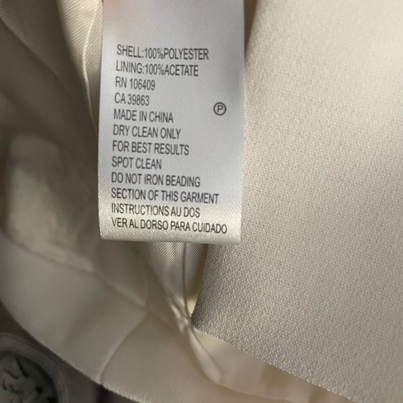 LUXE suit jacket, 2P, white - Picture 4 of 4